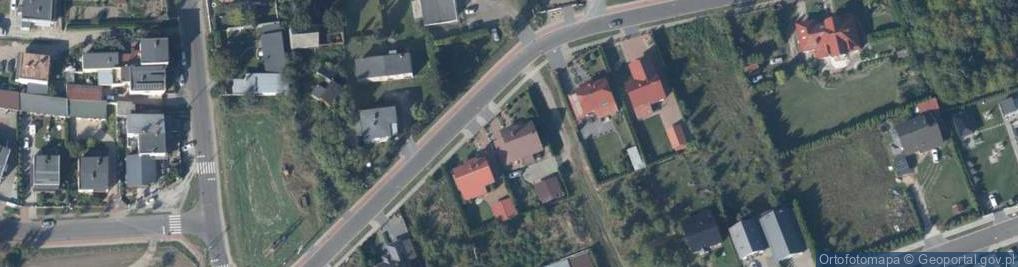 Zdjęcie satelitarne Słoneczna ul.