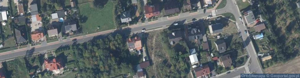 Zdjęcie satelitarne Słoneczna ul.