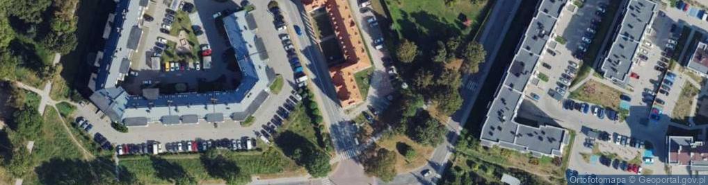 Zdjęcie satelitarne Słowackiego Juliusza ul.