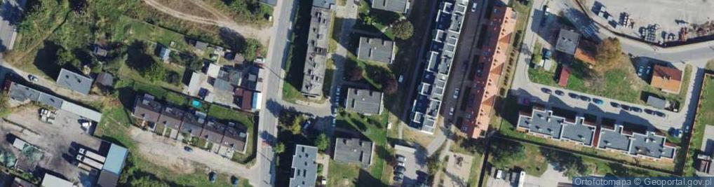 Zdjęcie satelitarne Słowackiego Juliusza ul.