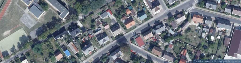 Zdjęcie satelitarne Słowackiego Juliusza ul.