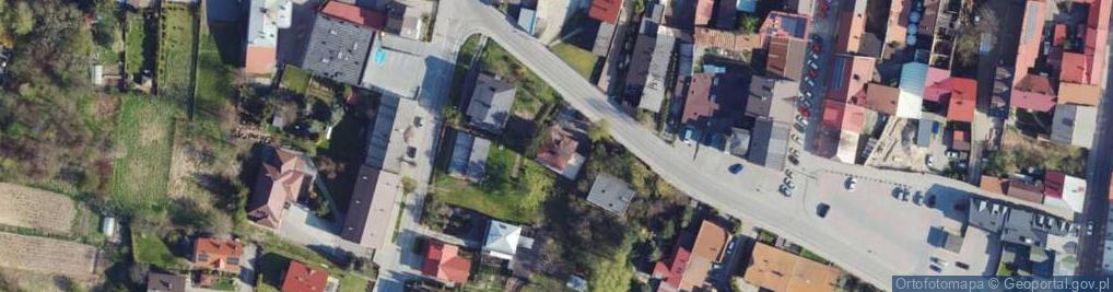 Zdjęcie satelitarne Słowackiego Juliusza ul.