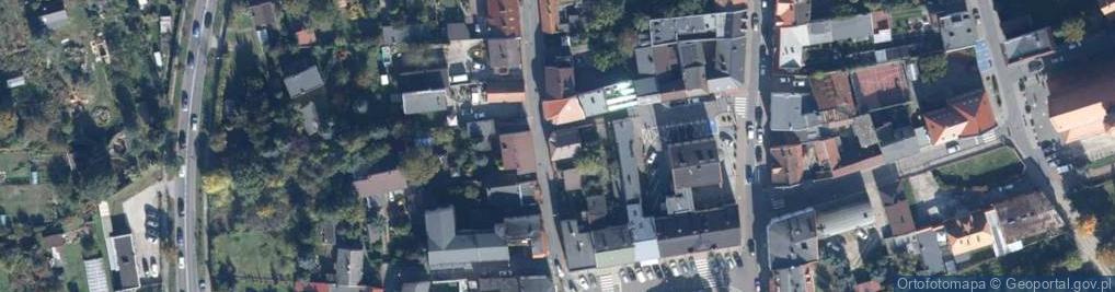 Zdjęcie satelitarne Słowackiego Juliusza ul.