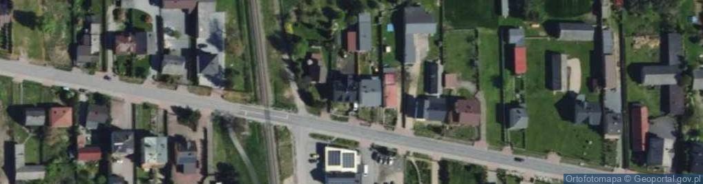 Zdjęcie satelitarne Słoneczna ul.