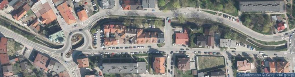 Zdjęcie satelitarne Słowackiego Juliusza ul.