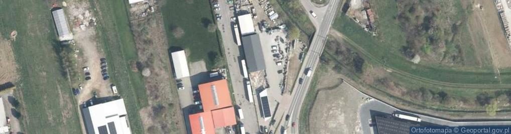 Zdjęcie satelitarne Słowackiego Juliusza ul.