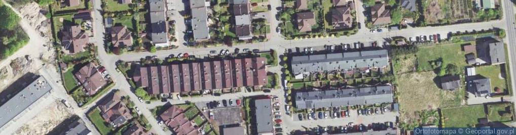 Zdjęcie satelitarne Słoneczne Wzgórze ul.