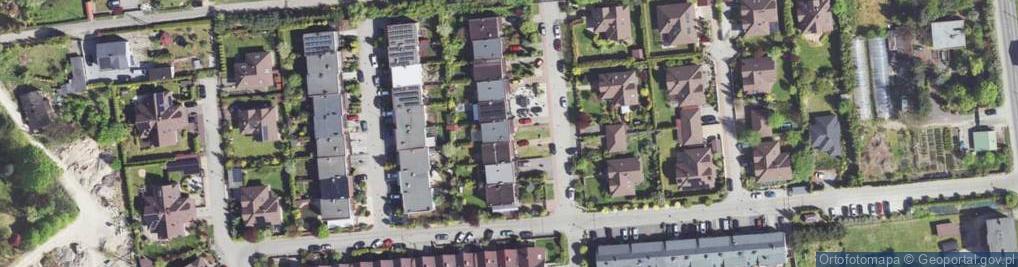 Zdjęcie satelitarne Słoneczne Wzgórze ul.