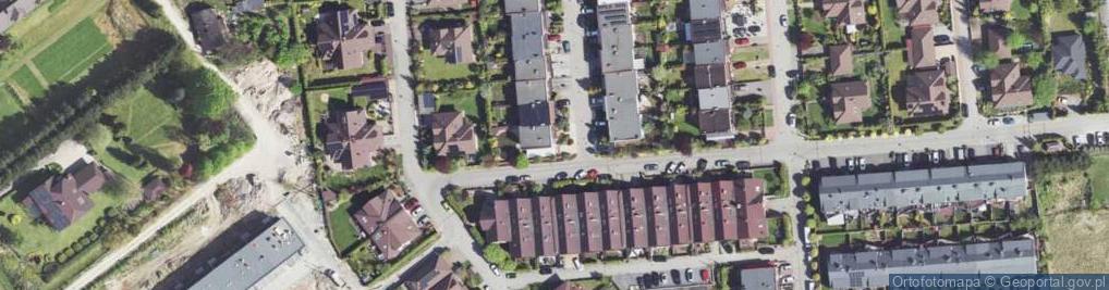 Zdjęcie satelitarne Słoneczne Wzgórze ul.
