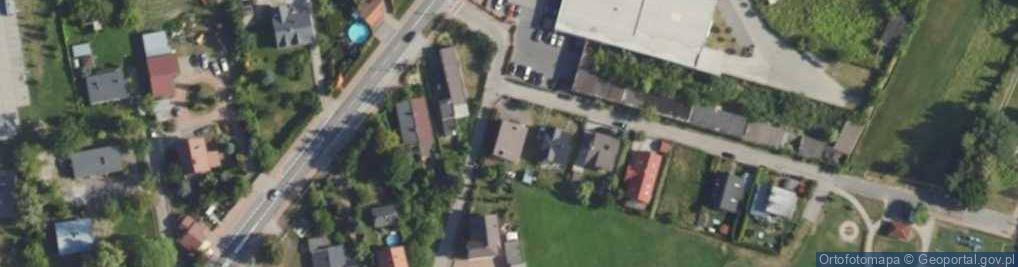 Zdjęcie satelitarne Słoneczna ul.
