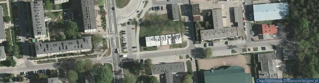 Zdjęcie satelitarne Słowackiego Juliusza ul.