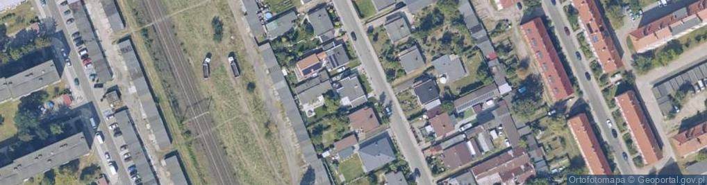Zdjęcie satelitarne Słoneczna ul.