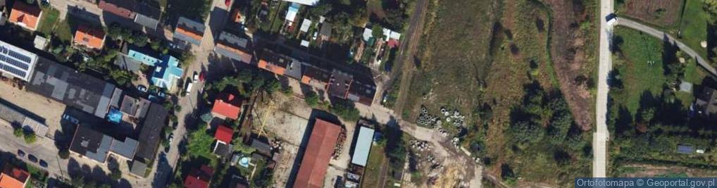 Zdjęcie satelitarne Słowackiego Juliusza ul.