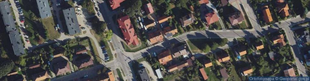 Zdjęcie satelitarne Słowackiego Juliusza ul.