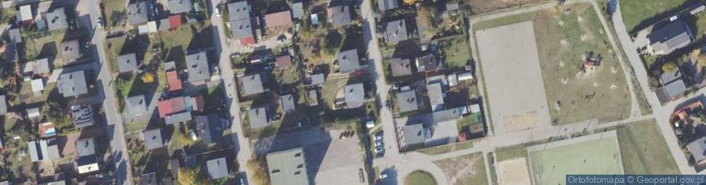 Zdjęcie satelitarne Słowiańska ul.