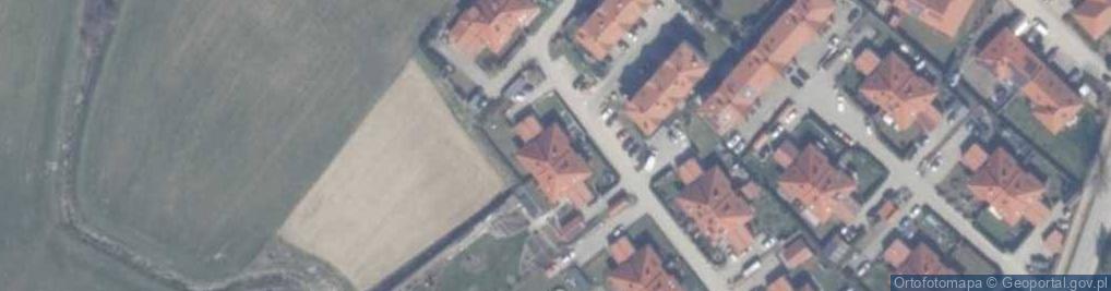 Zdjęcie satelitarne Słoneczne Tarasy ul.