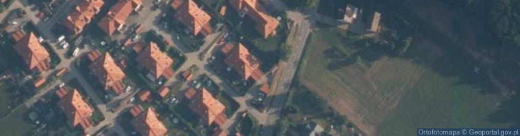 Zdjęcie satelitarne Słoneczne Tarasy ul.