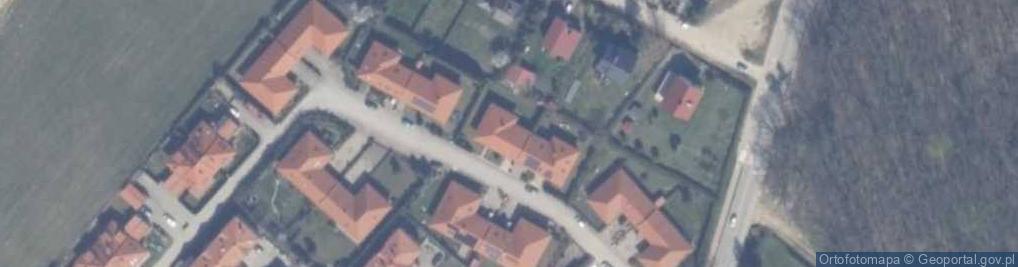 Zdjęcie satelitarne Słoneczne Tarasy ul.