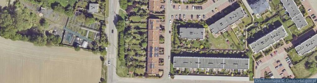 Zdjęcie satelitarne Słowików ul.