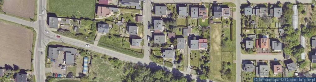 Zdjęcie satelitarne Słonecznikowa ul.