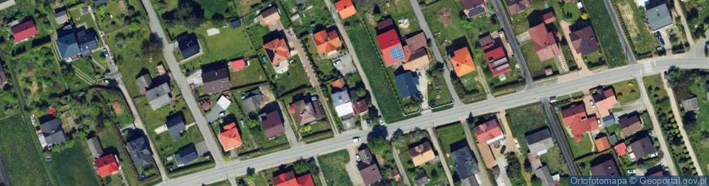 Zdjęcie satelitarne Słowicza ul.