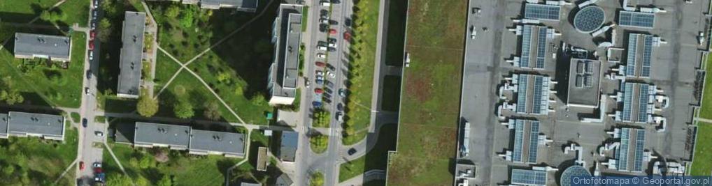 Zdjęcie satelitarne Słowackiego Juliusza ul.