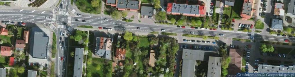 Zdjęcie satelitarne Słowackiego Juliusza ul.