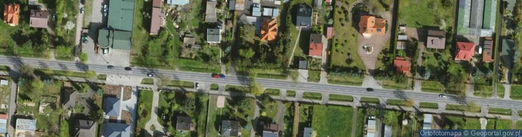 Zdjęcie satelitarne Słowackiego Juliusza ul.
