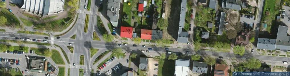 Zdjęcie satelitarne Słowackiego Juliusza ul.