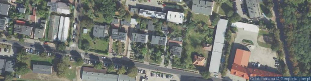 Zdjęcie satelitarne Słowackiego Juliusza ul.