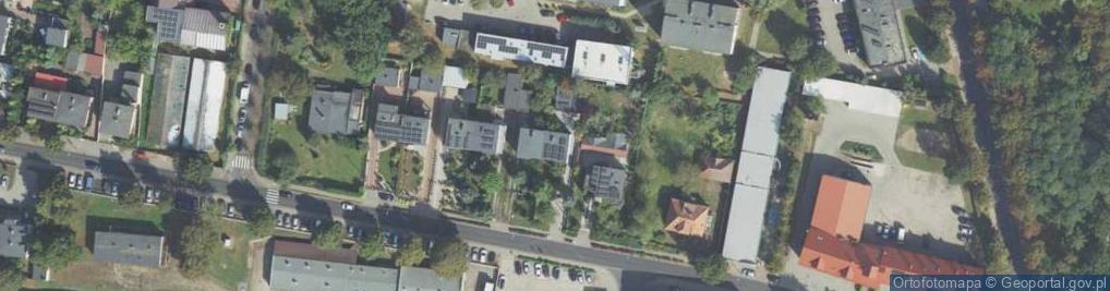 Zdjęcie satelitarne Słowackiego Juliusza ul.