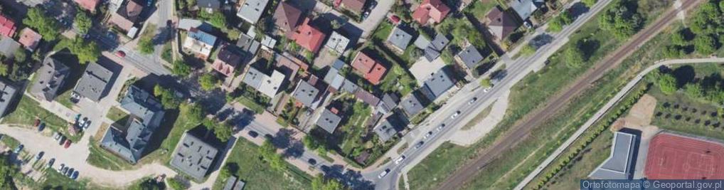 Zdjęcie satelitarne Słoneczna ul.