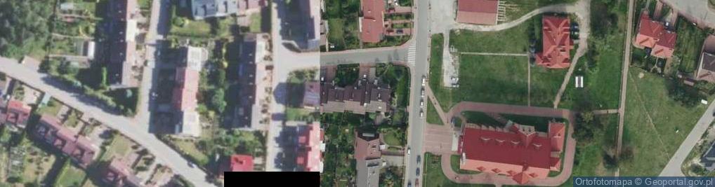 Zdjęcie satelitarne Słoneczna ul.