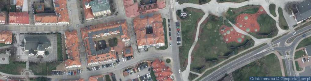 Zdjęcie satelitarne Słowiańska ul.