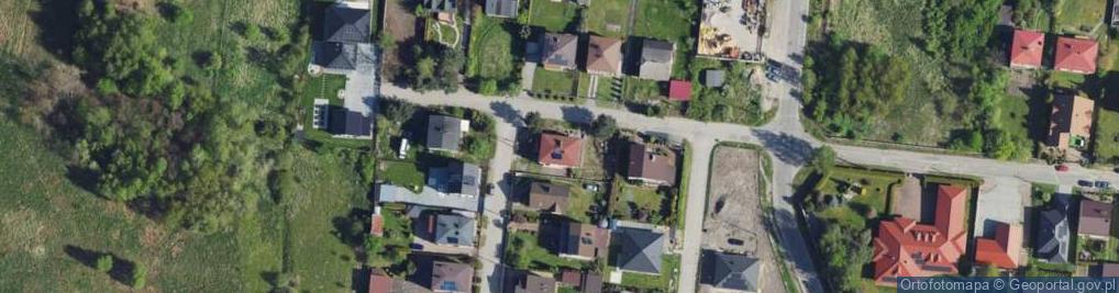 Zdjęcie satelitarne Ślusarska ul.