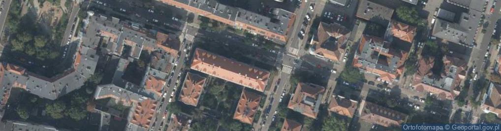 Zdjęcie satelitarne Słowackiego Juliusza ul.