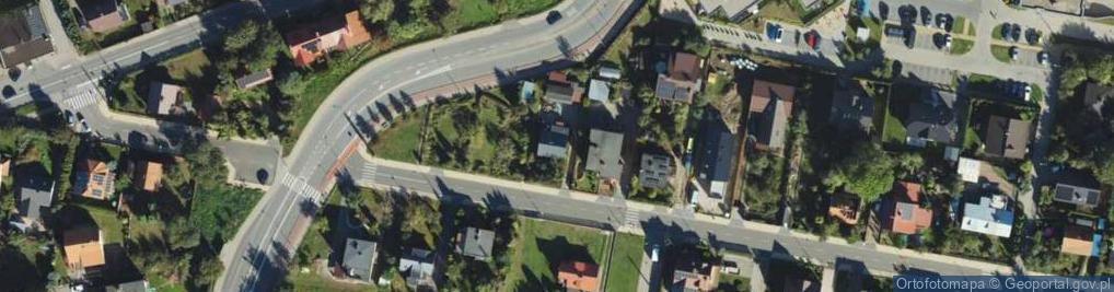 Zdjęcie satelitarne Słowackiego Juliusza ul.