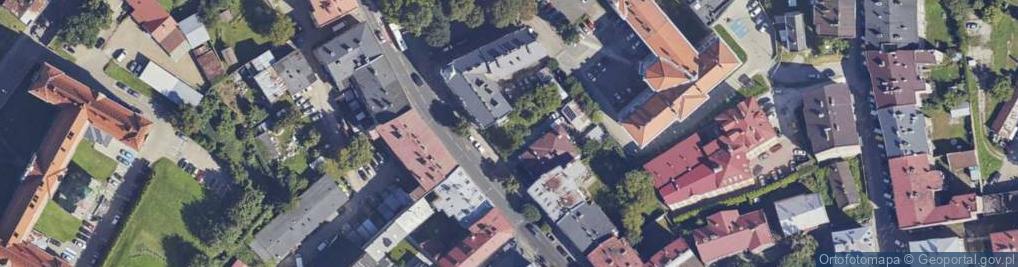 Zdjęcie satelitarne Słowackiego Juliusza ul.