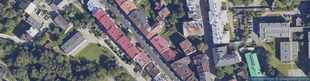 Zdjęcie satelitarne Słowackiego Juliusza ul.