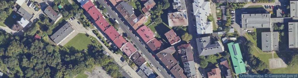 Zdjęcie satelitarne Słowackiego Juliusza ul.