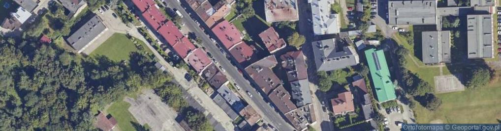 Zdjęcie satelitarne Słowackiego Juliusza ul.