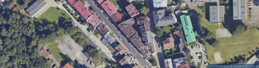 Zdjęcie satelitarne Słowackiego Juliusza ul.