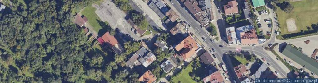 Zdjęcie satelitarne Słowackiego Juliusza ul.