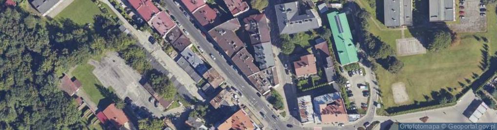 Zdjęcie satelitarne Słowackiego Juliusza ul.
