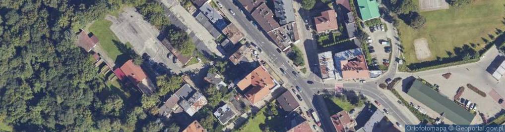 Zdjęcie satelitarne Słowackiego Juliusza ul.