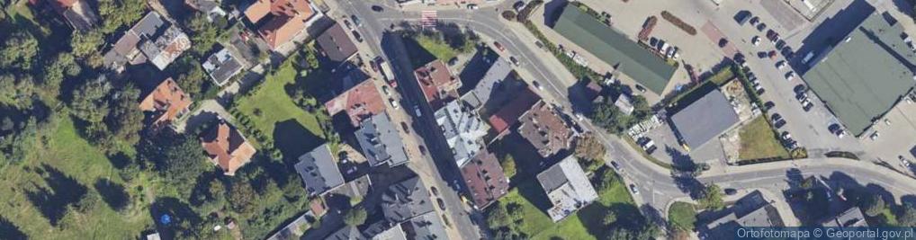 Zdjęcie satelitarne Słowackiego Juliusza ul.