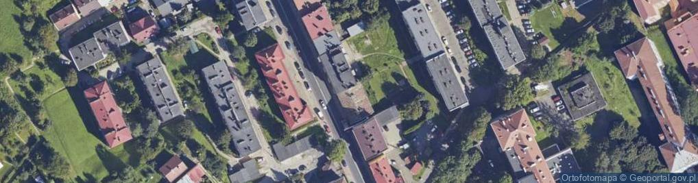 Zdjęcie satelitarne Słowackiego Juliusza ul.