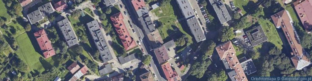 Zdjęcie satelitarne Słowackiego Juliusza ul.