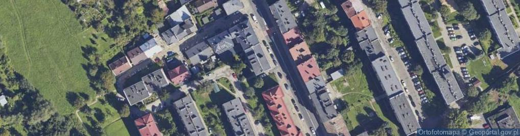 Zdjęcie satelitarne Słowackiego Juliusza ul.