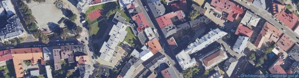 Zdjęcie satelitarne Słowackiego Juliusza ul.